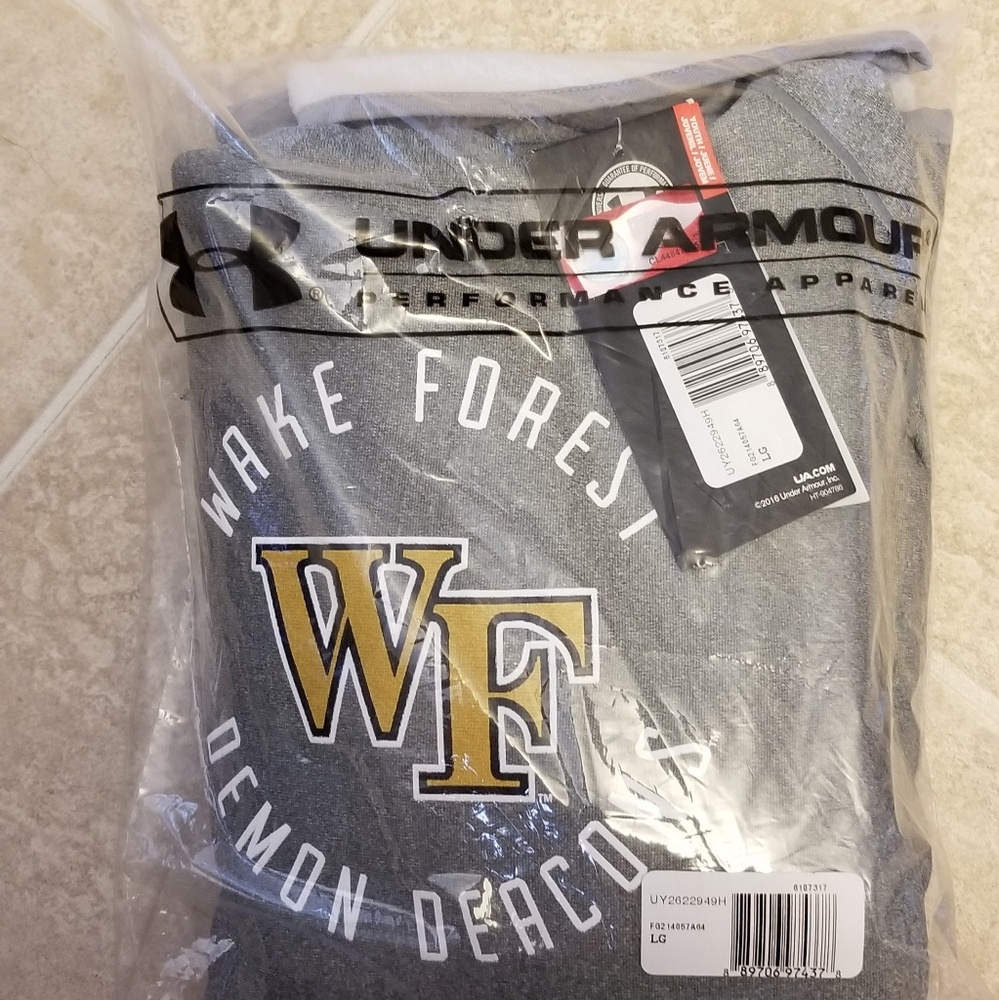 Wake Forest Under Armour hoodie girls/youth